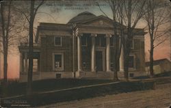 Bixby Memorial Free Library Postcard