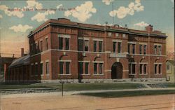 National Guard Armory Postcard