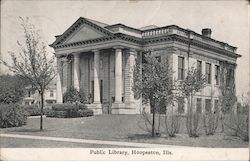 Publlic Library Postcard