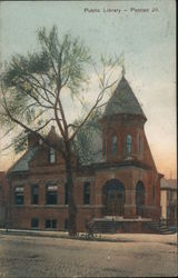 Public Library Postcard