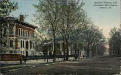 Reddick Library and Appellate Court House Postcard