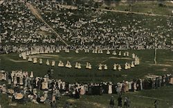 May Day Dances at Brookside Park Cleveland, OH Postcard Postcard Postcard