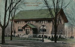 Eckhart Public Library Auburn, IN Postcard Postcard Postcard