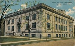 Reuben McMillan Free Library Postcard