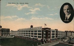 Ford Motor Co. Detroit, MI Postcard Postcard Postcard