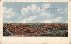 Overland Automobile Works Postcard