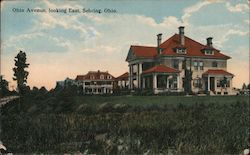 Ohio Avenue Looking East Postcard
