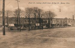 Front St. Looking North from Bridge St. Berea, OH Postcard Postcard Postcard