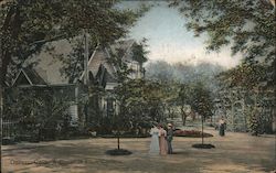 Corner of Elitch Gardens Postcard