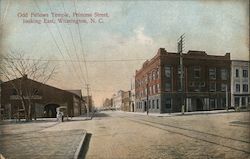 Odd Fellows Temple, Princess Street Looking East Wilmington, NC Postcard Postcard Postcard