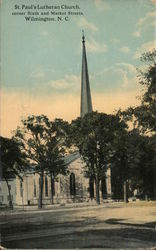 St. Paul's Lutheran Church Wilmington, NC Postcard Postcard Postcard