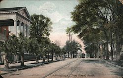 Front Street South Wilmington, NC Postcard Postcard Postcard