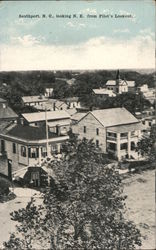 Looking N.E. From Pilot's Lookout Postcard