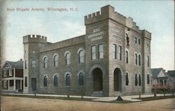 Boys Brigade Armory Wilmington, NC Postcard Postcard 