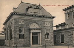 First National Bank Postcard
