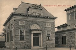 First National Bank Elmer, NJ Postcard Postcard Postcard