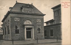 First National Bank Postcard