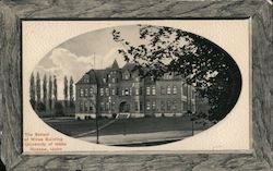 The School of Mines Building, University of Idaho Postcard