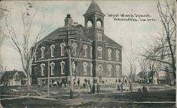 West Ward School Postcard