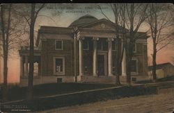 The Bixby Memorial Free Library Postcard