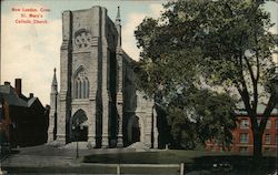 St. Mary's Catholic Church New London, CT Postcard Postcard Postcard