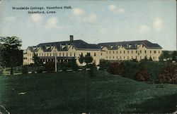 Woodside Cottage, Stamford Hall Postcard