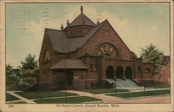 All Souls Church Postcard