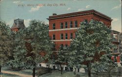 Mercy Hospital Bay City, MI Postcard Postcard Postcard