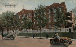 St. Mary's Hospital, 28th and Main Street Kansas City, MO Postcard Postcard Postcard