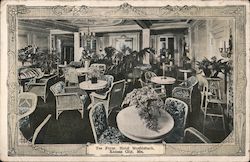 Tea Foyer, Hotel Muelbach Postcard