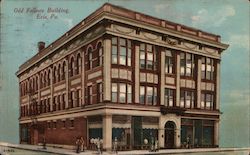 Old Fellows Building Postcard