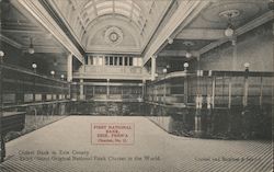 First National Bank Postcard