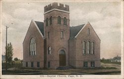 Baptist Church Postcard