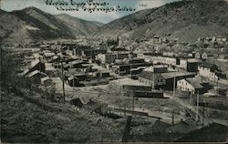 Bird's Eye View Idaho Springs, CO Postcard Postcard Postcard