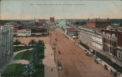 View from Court House Postcard