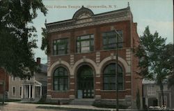 Odd Fellows Temple Gloversville, NY Postcard Postcard Postcard