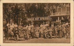 Skaggs Hot Springs, Lake Sonoma Postcard