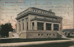 Public Library Postcard