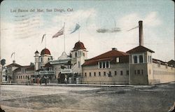 Las Banos del mar San Diego, CA Postcard Postcard Postcard