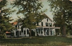 Governor Seymour's Home, showing Governor and Wife Utica, NY Postcard Postcard Postcard