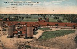 Milk Stables, Elmendorf Farm Lexington, KY Postcard Postcard Postcard