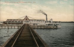 Railroad Bridge on the Manatee River Bradenton, FL Postcard Postcard Postcard