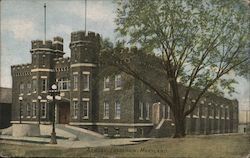 View of Armory Building Postcard