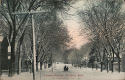 A Snowy Morning Postcard