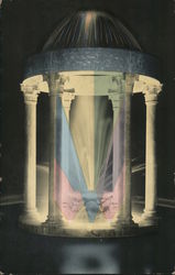 Hupfer Memorial Electric Fountain, Wisconsin Memorial Park Postcard