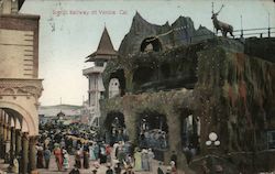 Scenic Railway Venice, CA Postcard Postcard Postcard