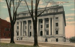 Schenectady County Court House New York Postcard Postcard Postcard
