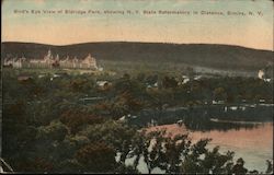 Bird's Eye View of Eldridge Park Elmira, NY Postcard Postcard Postcard