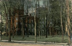 New York State College Postcard