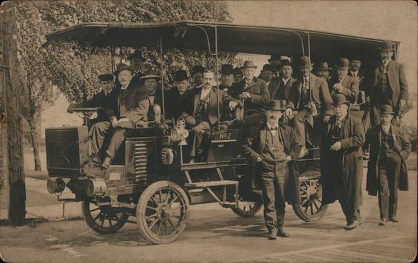 Sightseeing Tour Bus Seattle Washington